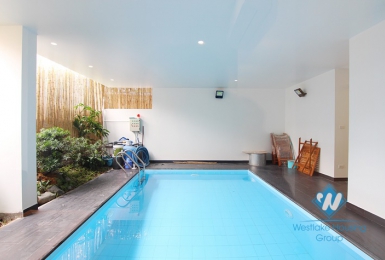 Morden and Brandnew 02 bedrooms apartment with swimming pool for rent in Tay Ho street.